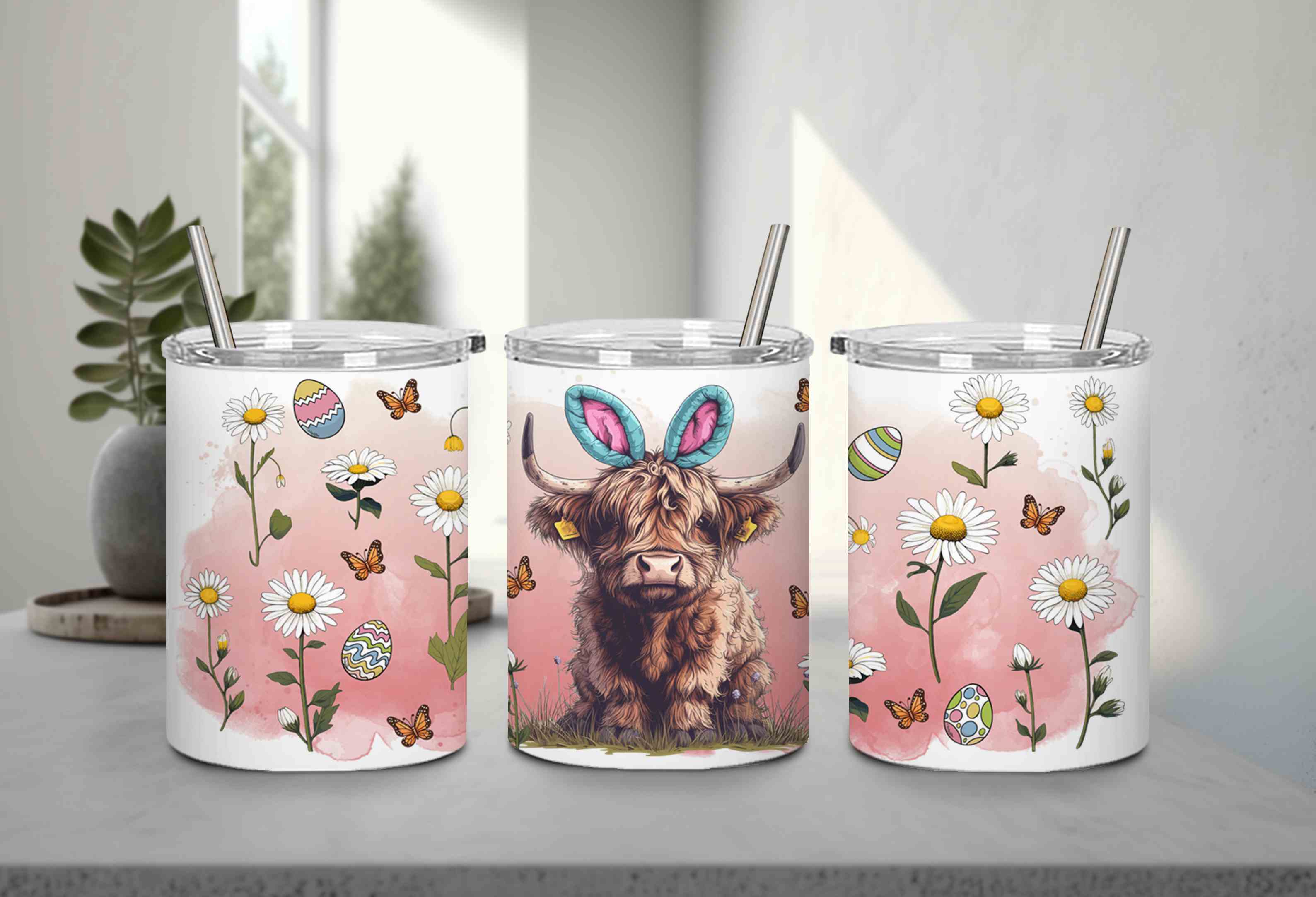Highland Cow Easter-10367